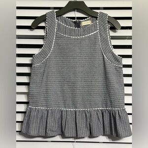 #8)   attard state Cute Lace trim Top Size M